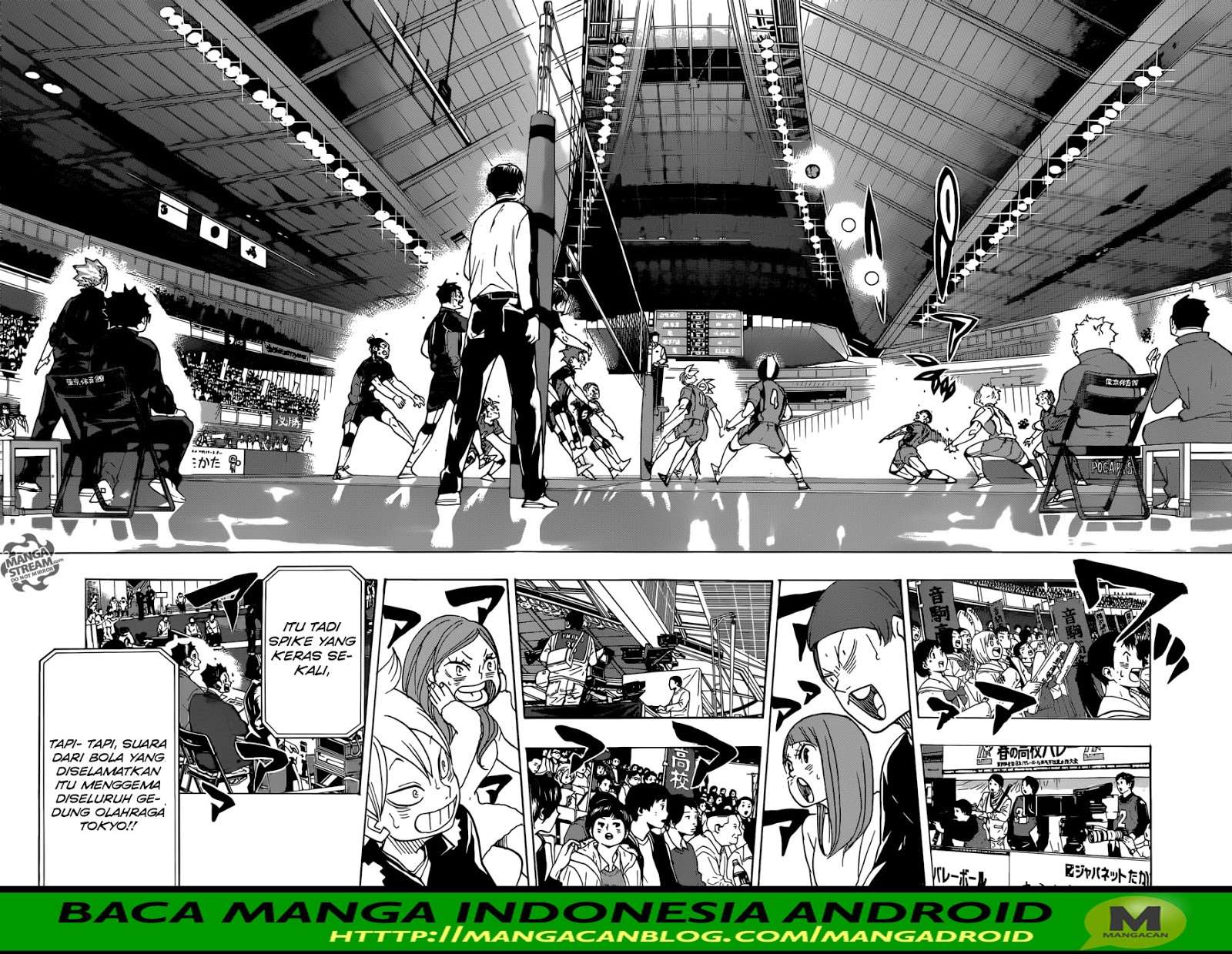 Haikyuu!! Chapter 324 - halaman 8