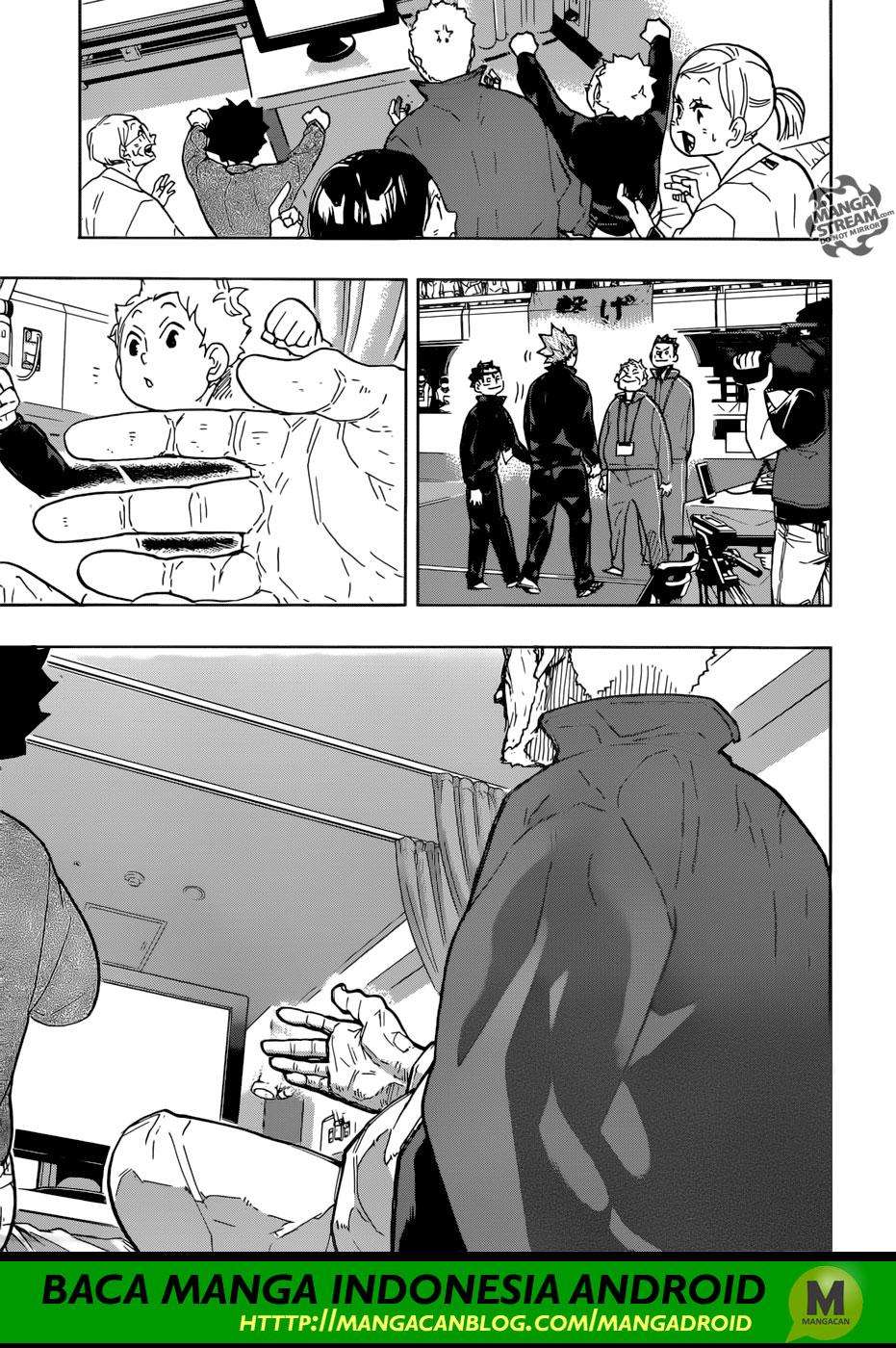 Haikyuu!! Chapter 325 - halaman 10