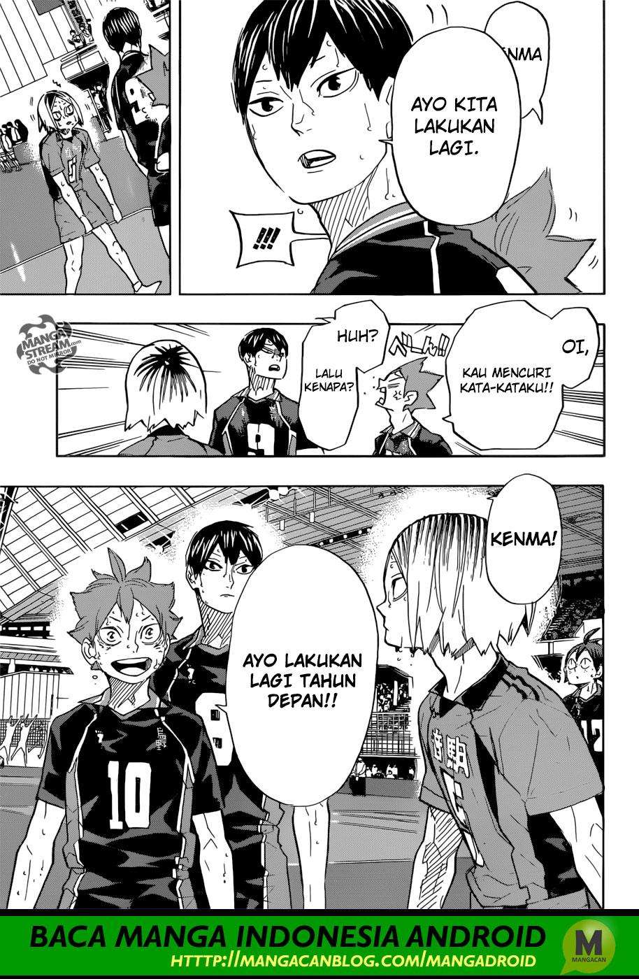 Haikyuu!! Chapter 325 - halaman 15