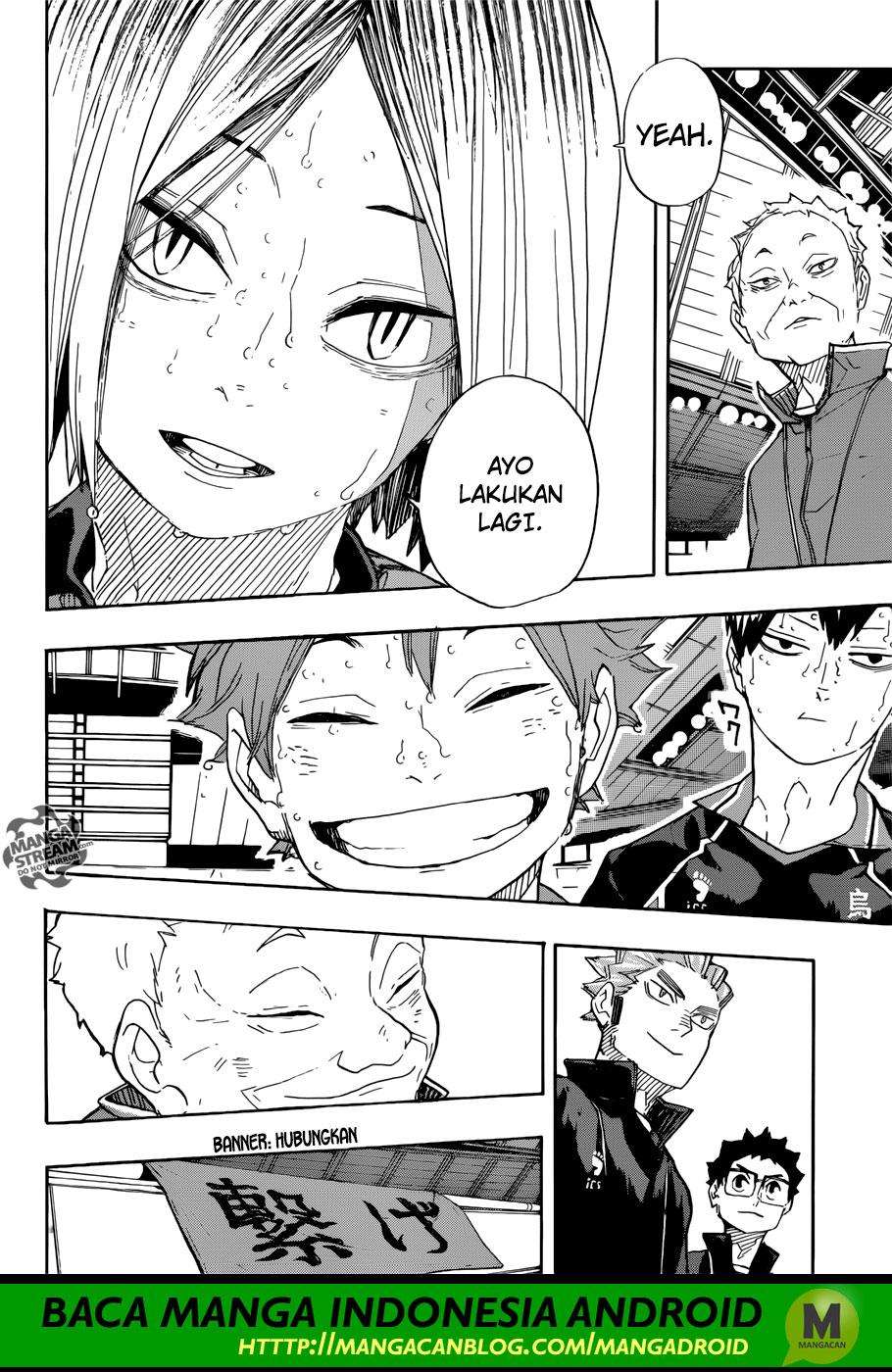 Haikyuu!! Chapter 325 - halaman 16