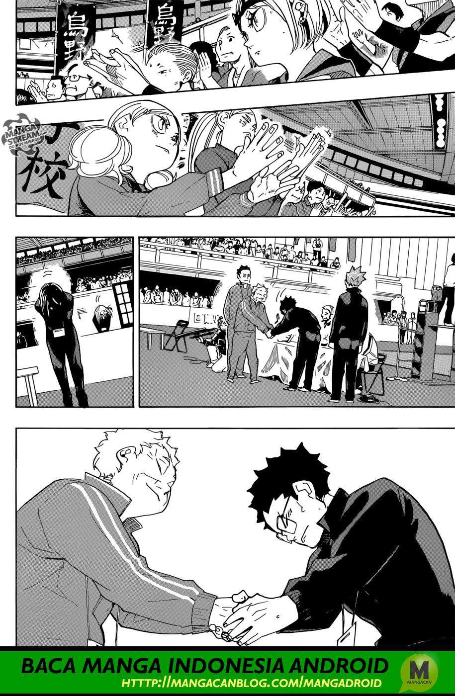 Haikyuu!! Chapter 325 - halaman 9