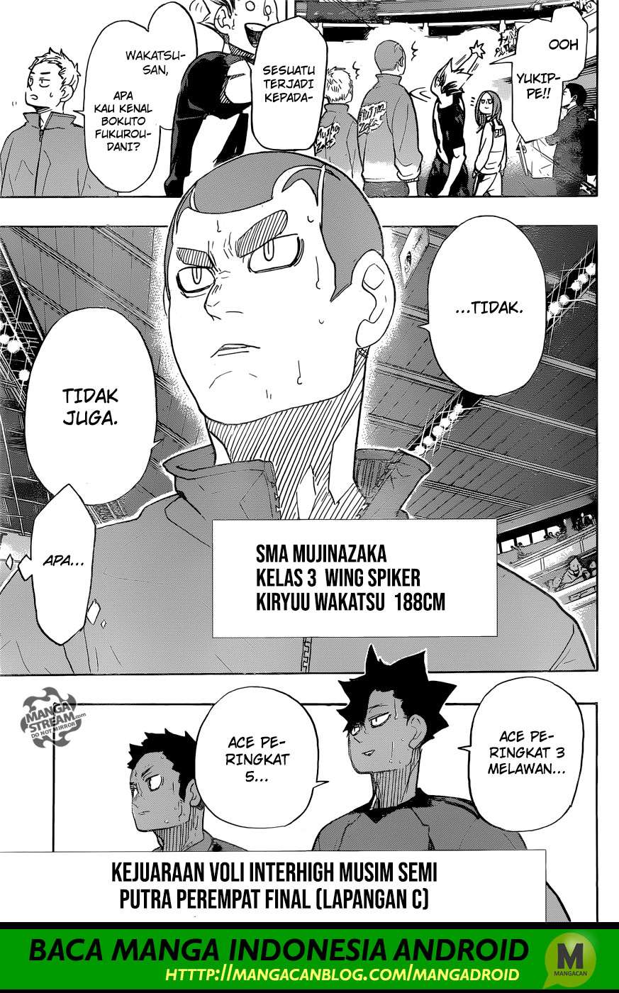 Haikyuu!! Chapter 326 - halaman 12