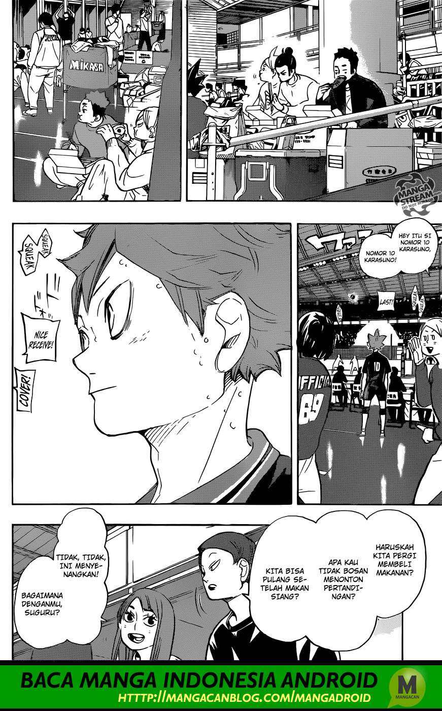 Haikyuu!! Chapter 326 - halaman 15
