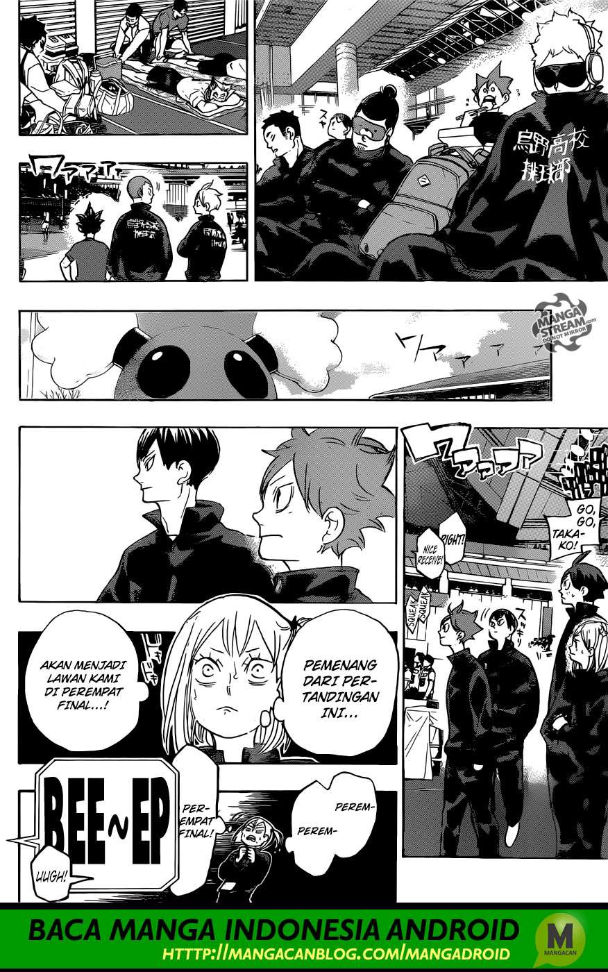 Haikyuu!! Chapter 326 - halaman 17