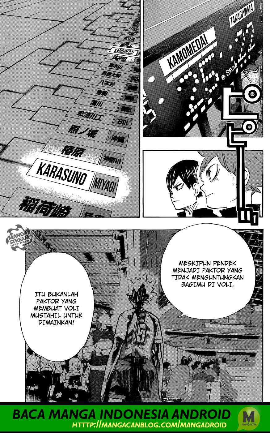 Haikyuu!! Chapter 326 - halaman 18