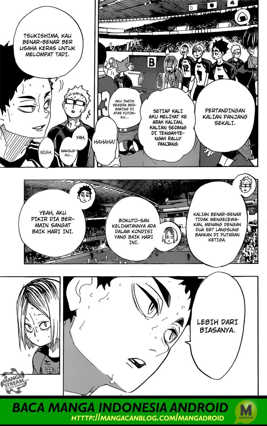 Haikyuu!! Chapter 326 - halaman 8