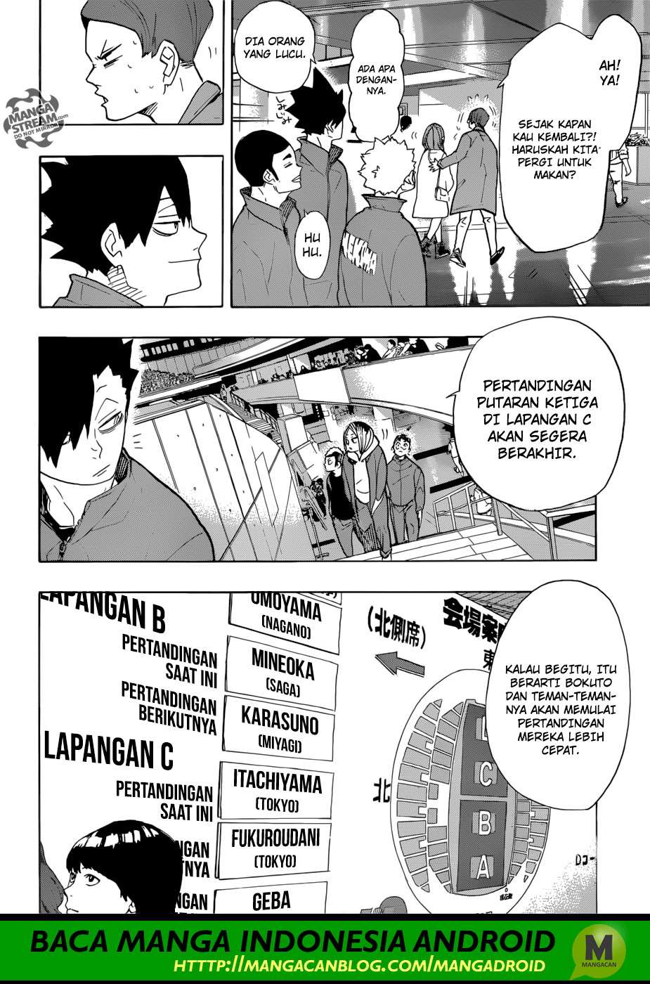 Haikyuu!! Chapter 327 - halaman 15