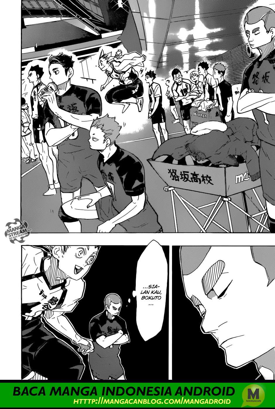 Haikyuu!! Chapter 327 - halaman 17