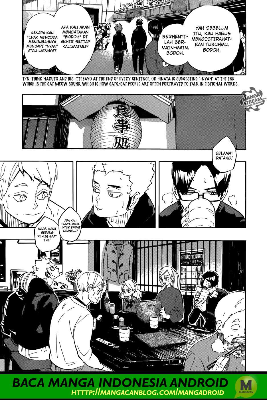Haikyuu!! Chapter 327 - halaman 8
