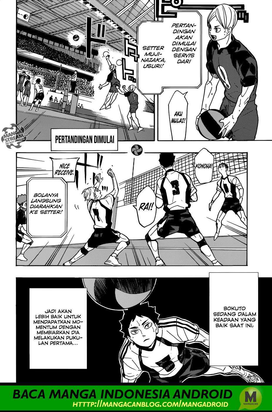 Haikyuu!! Chapter 328 - halaman 10