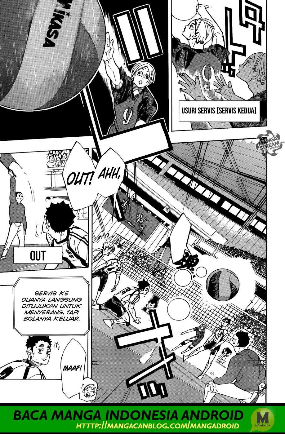 Haikyuu!! Chapter 328 - halaman 14