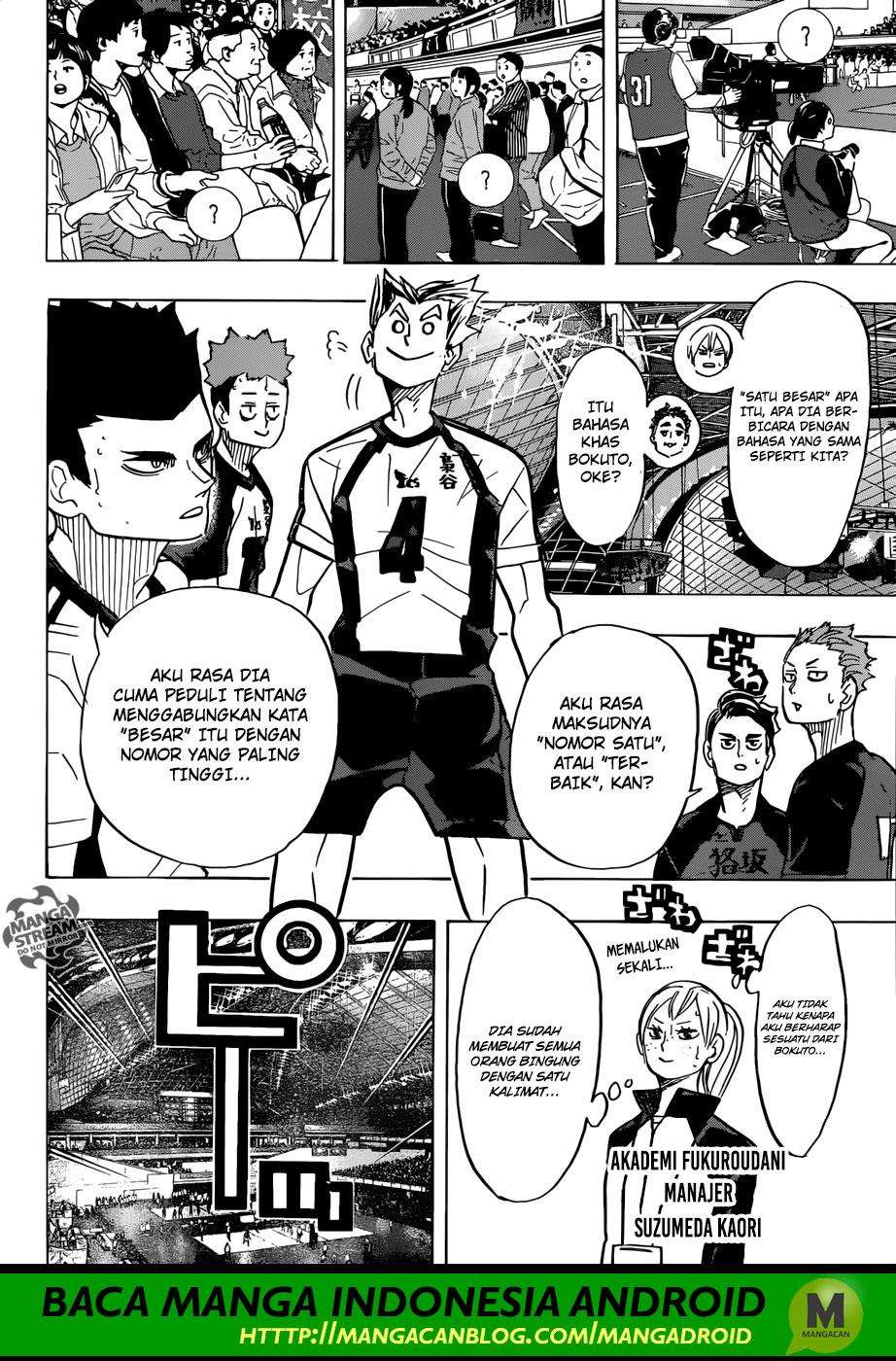 Haikyuu!! Chapter 328 - halaman 7