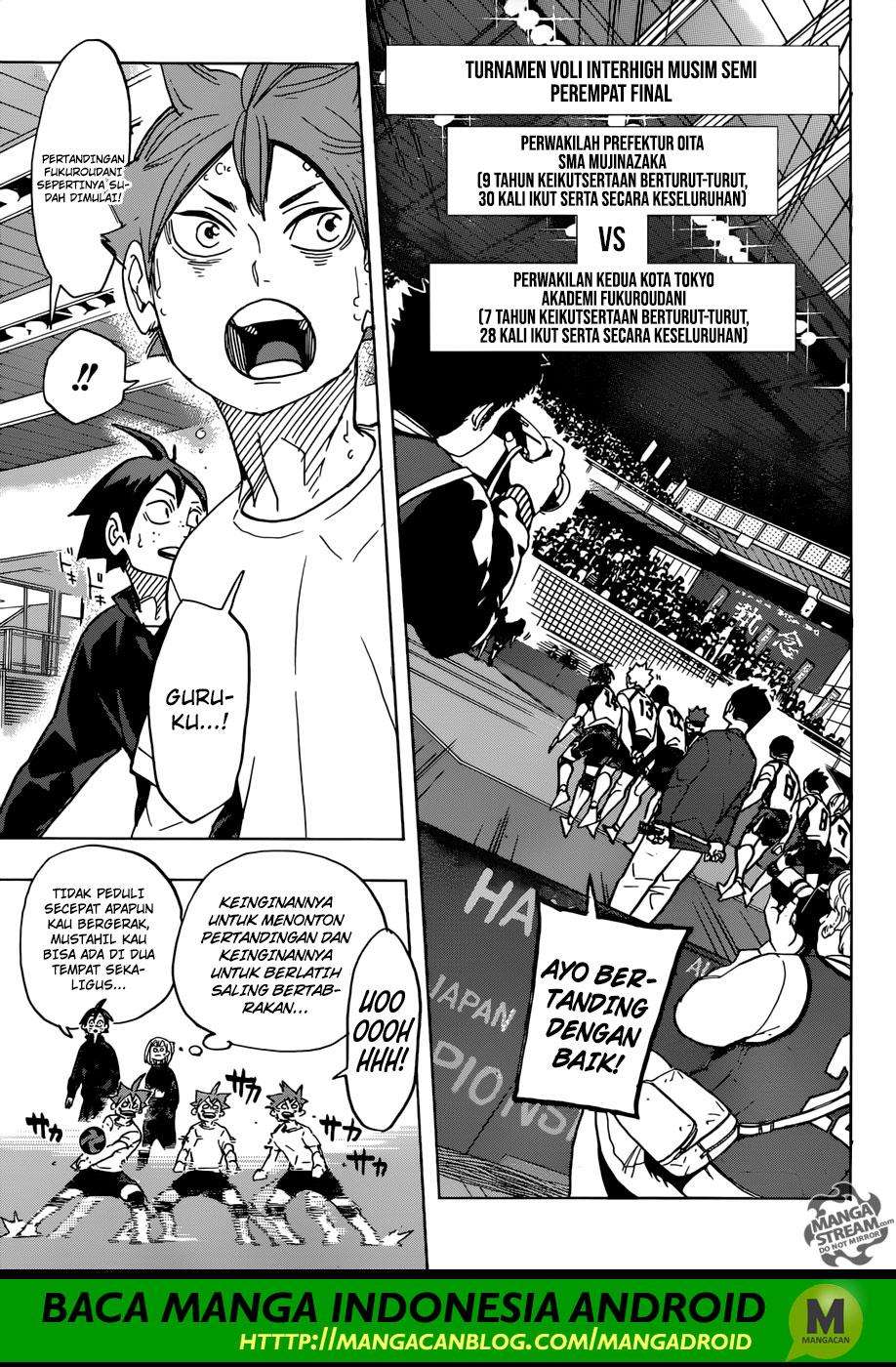 Haikyuu!! Chapter 328 - halaman 8