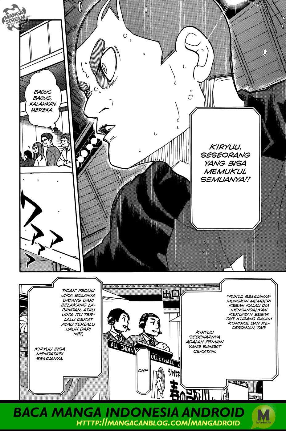 Haikyuu!! Chapter 329 - halaman 17