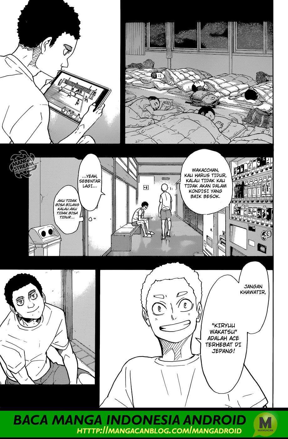 Haikyuu!! Chapter 329 - halaman 8