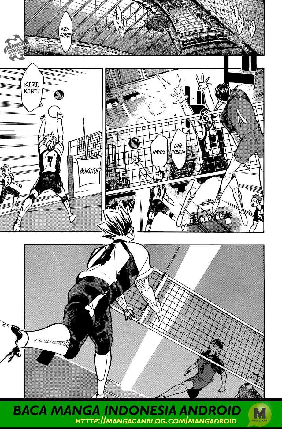 Haikyuu!! Chapter 330 - halaman 10