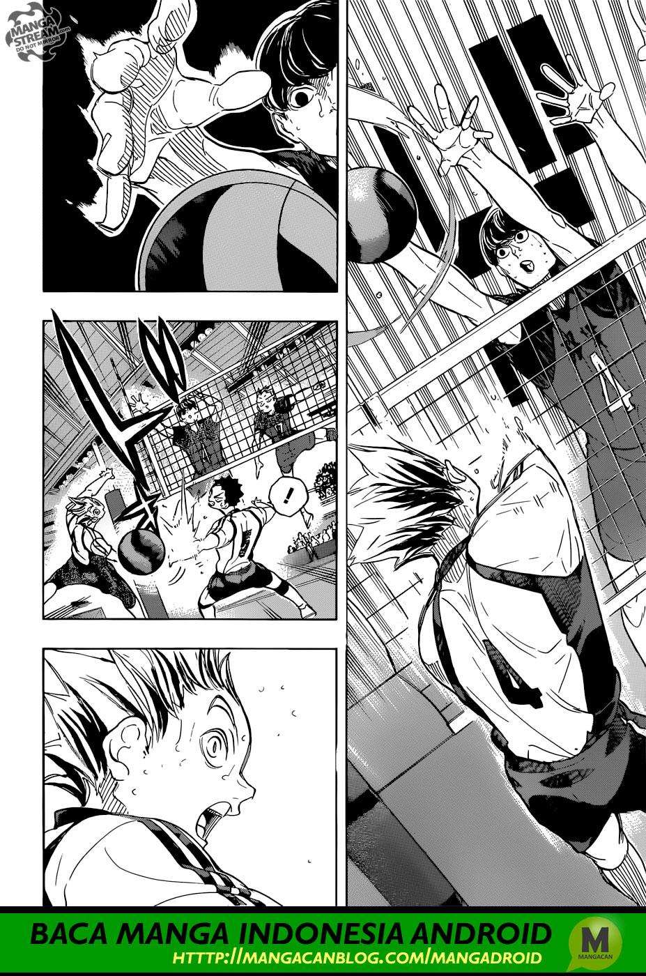 Haikyuu!! Chapter 330 - halaman 11