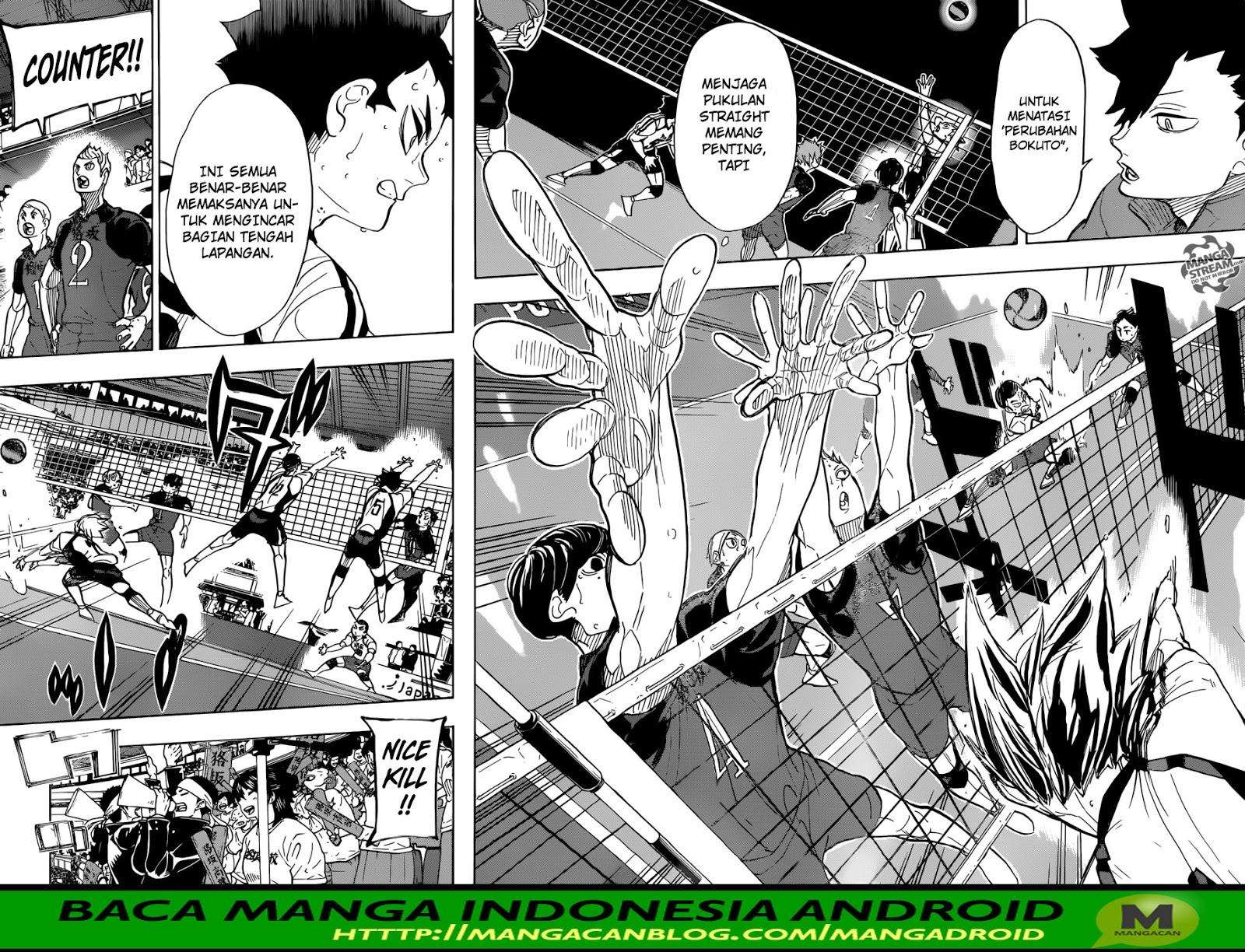 Haikyuu!! Chapter 330 - halaman 15