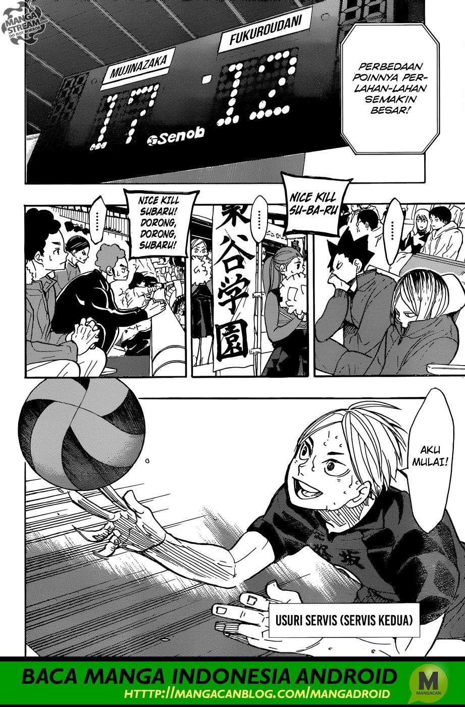 Haikyuu!! Chapter 330 - halaman 16