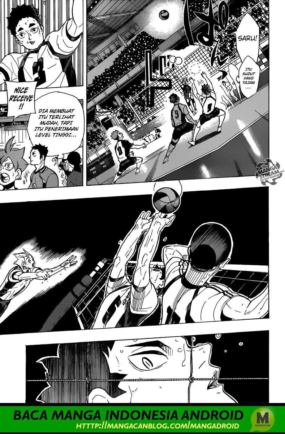 Haikyuu!! Chapter 330 - halaman 17