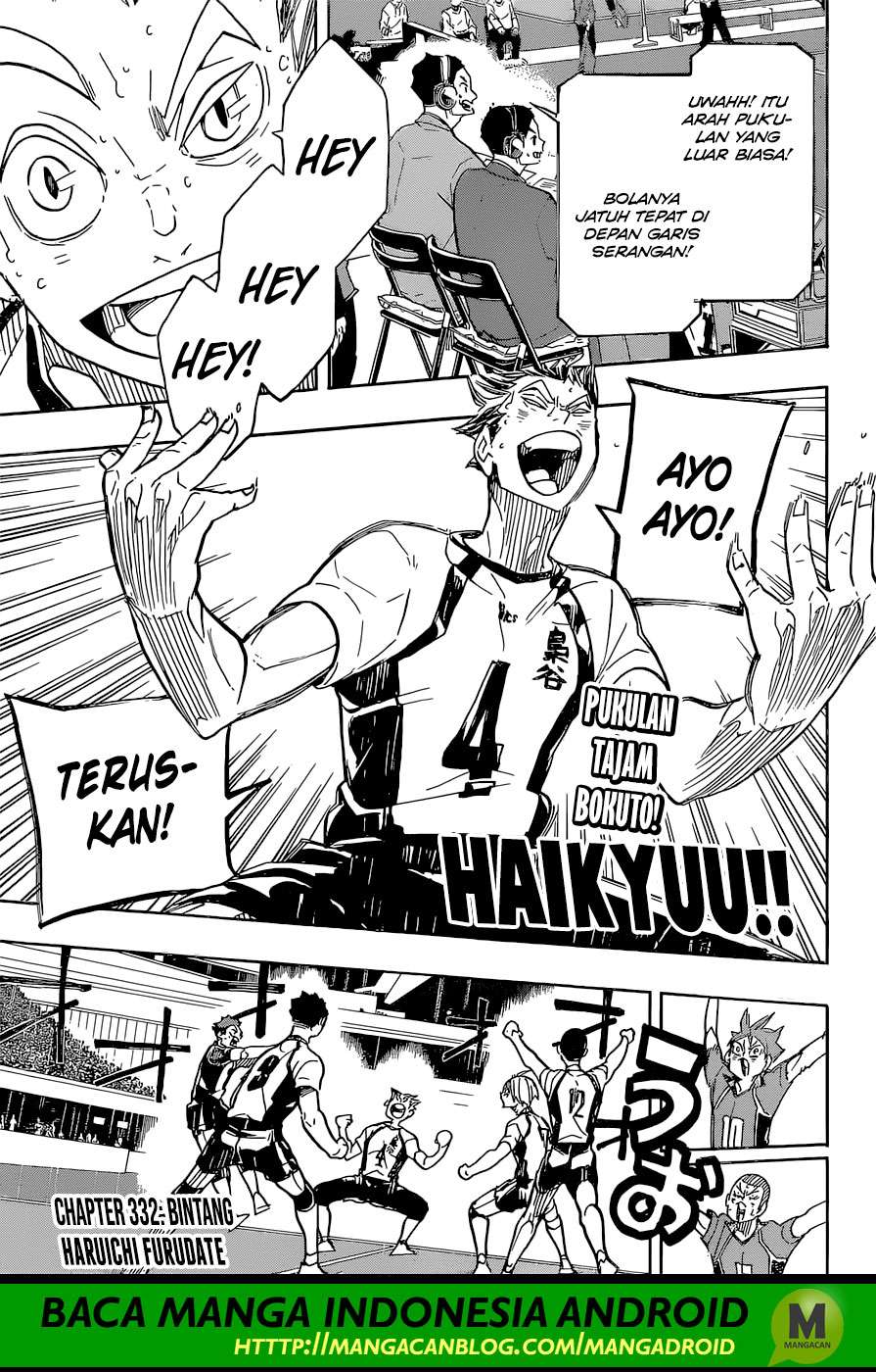 Haikyuu!! Chapter 332 - halaman 1