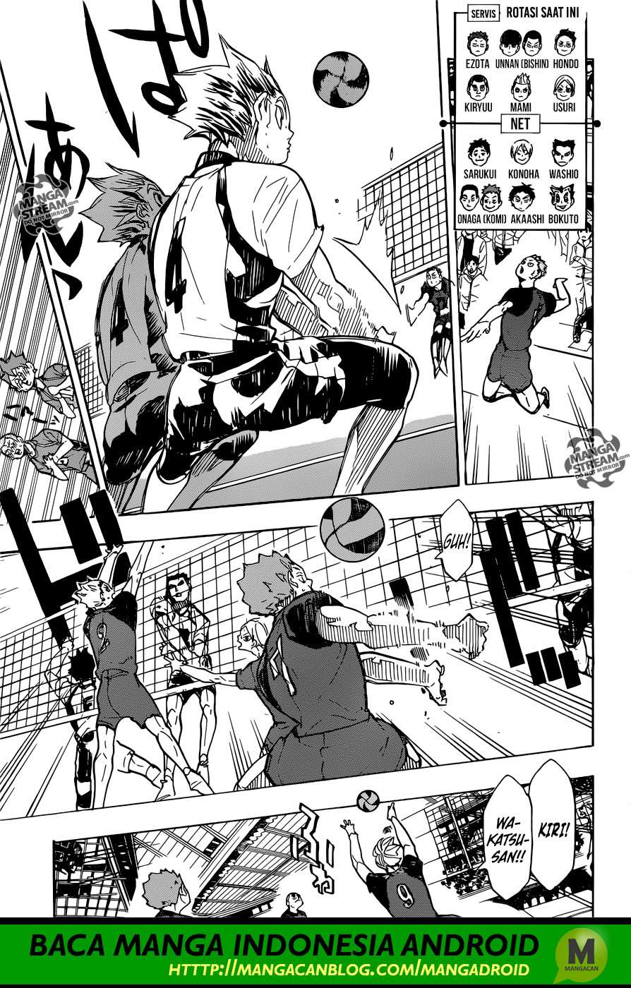 Haikyuu!! Chapter 332 - halaman 10