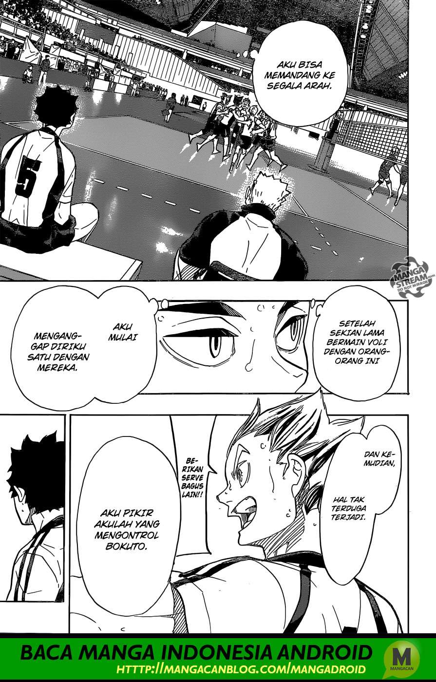 Haikyuu!! Chapter 333 - halaman 10