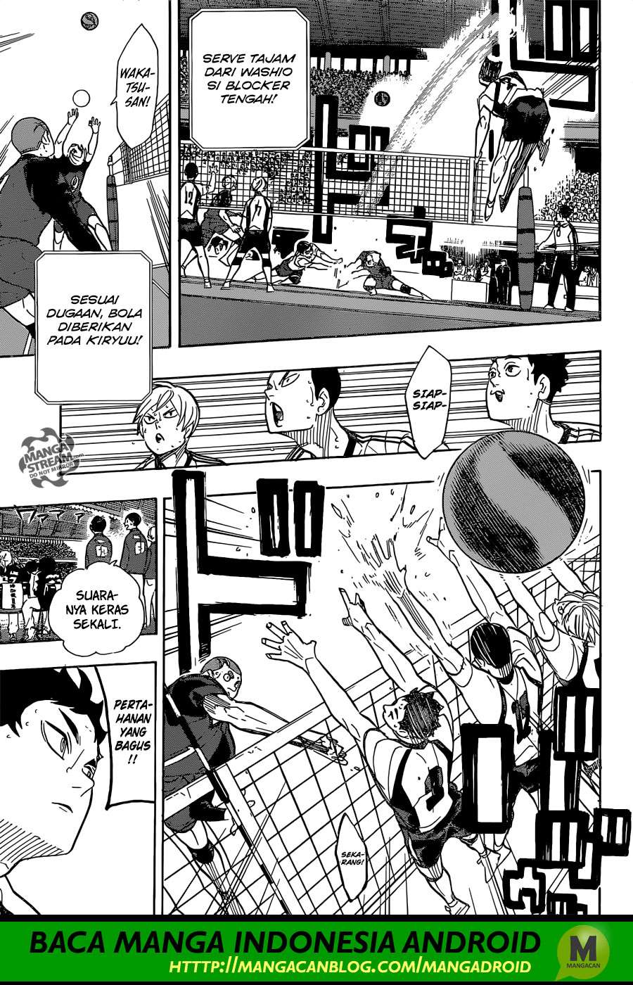 Haikyuu!! Chapter 333 - halaman 6