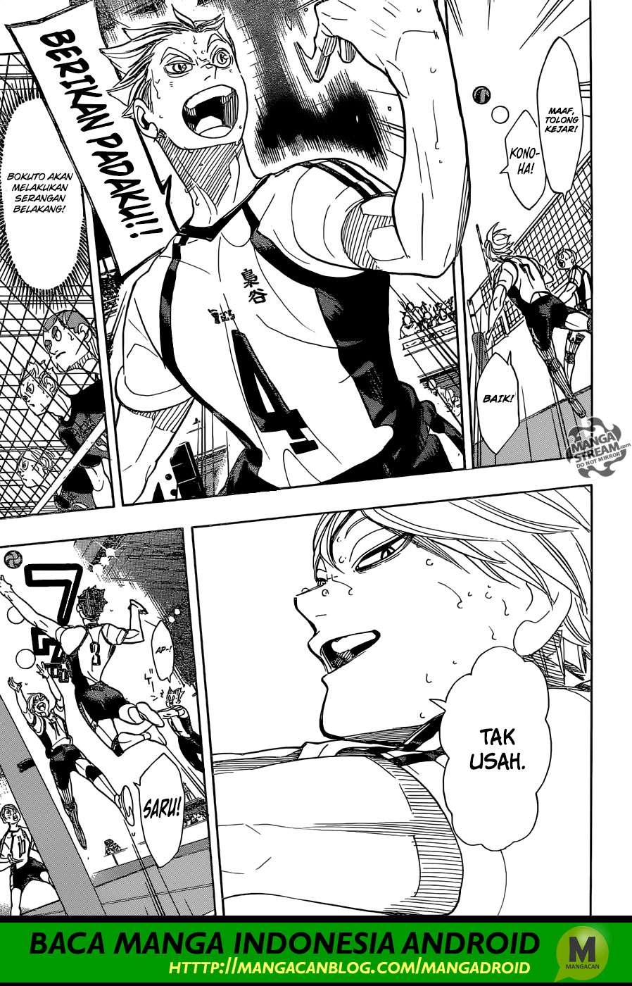Haikyuu!! Chapter 333 - halaman 8