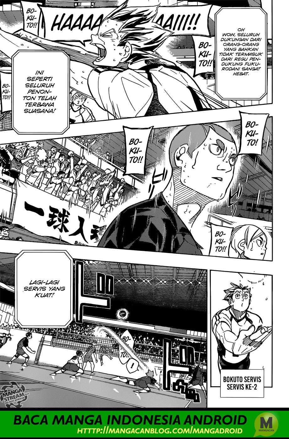 Haikyuu!! Chapter 334 - halaman 10