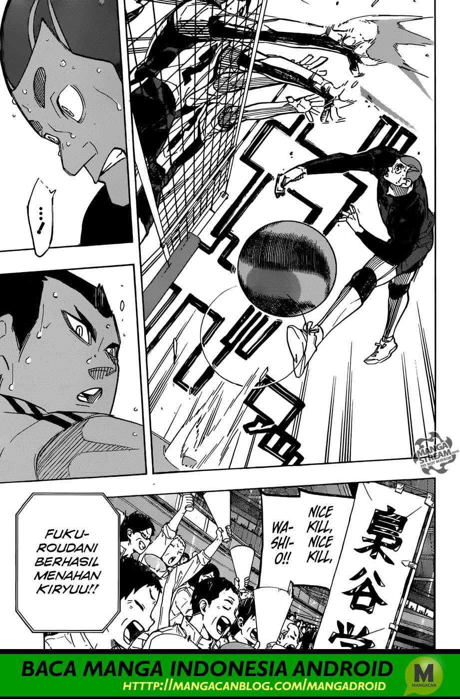 Haikyuu!! Chapter 334 - halaman 12