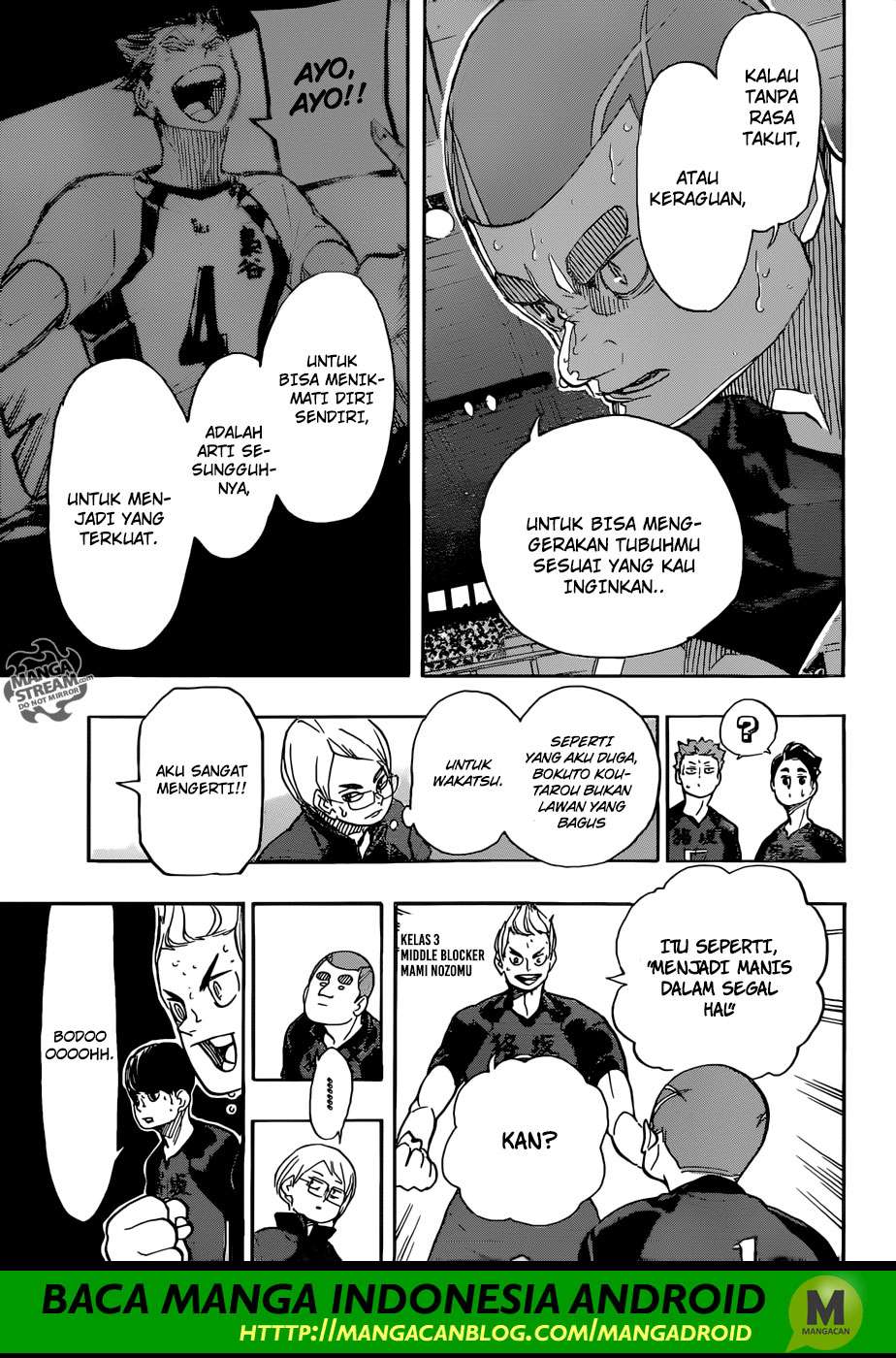 Haikyuu!! Chapter 334 - halaman 14