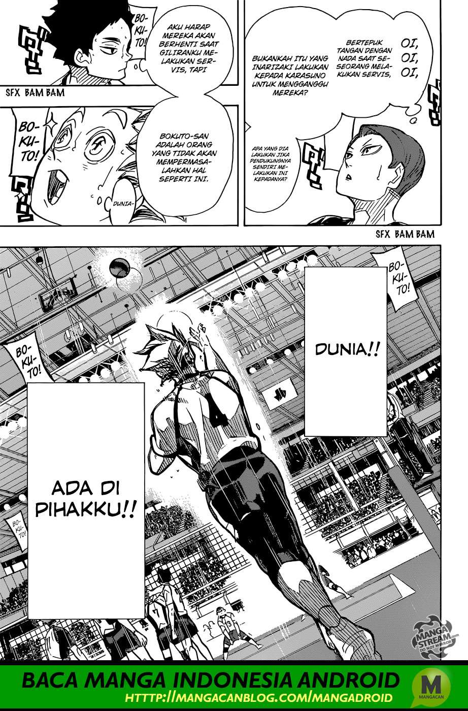 Haikyuu!! Chapter 334 - halaman 8