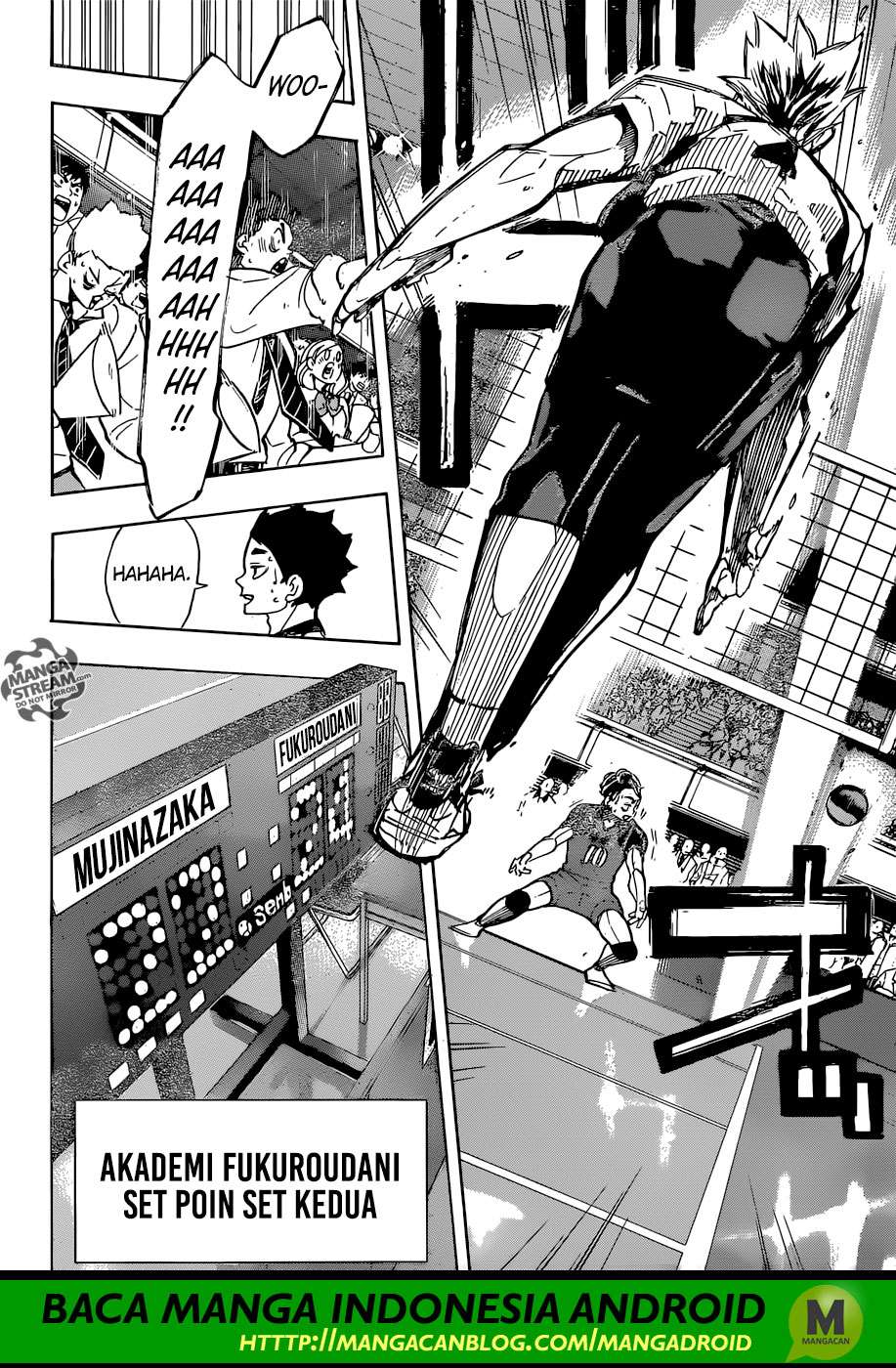 Haikyuu!! Chapter 334 - halaman 9