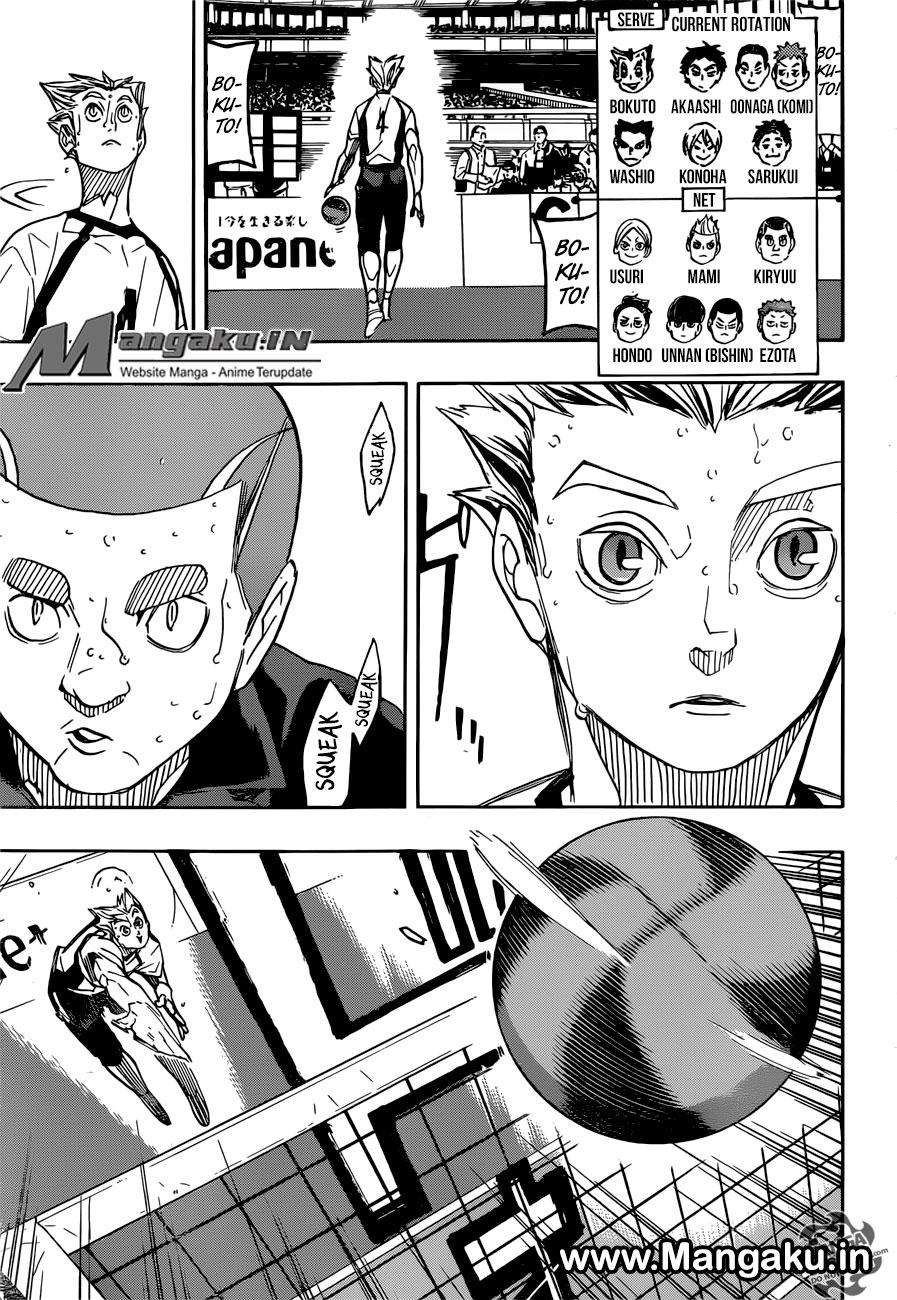 Haikyuu!! Chapter 335 - halaman 16