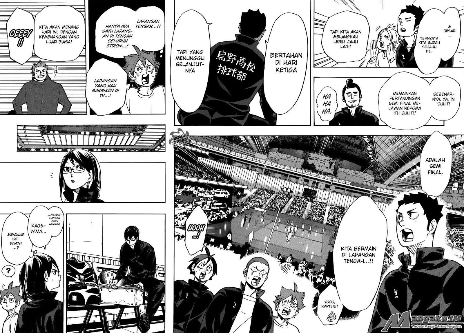 Haikyuu!! Chapter 338 - halaman 10