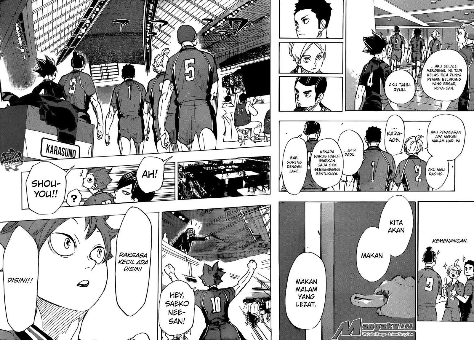 Haikyuu!! Chapter 338 - halaman 15