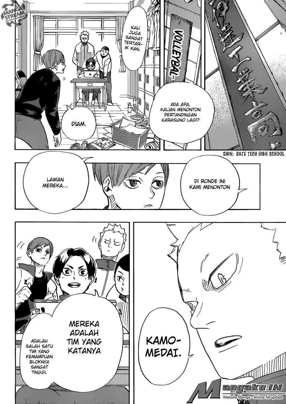 Haikyuu!! Chapter 338 - halaman 8