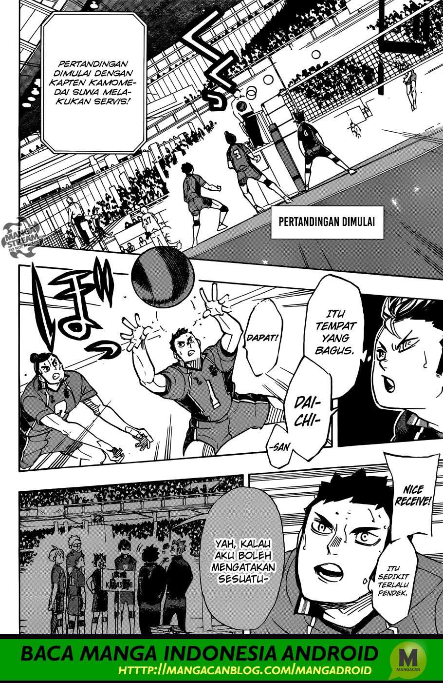 Haikyuu!! Chapter 339 - halaman 14