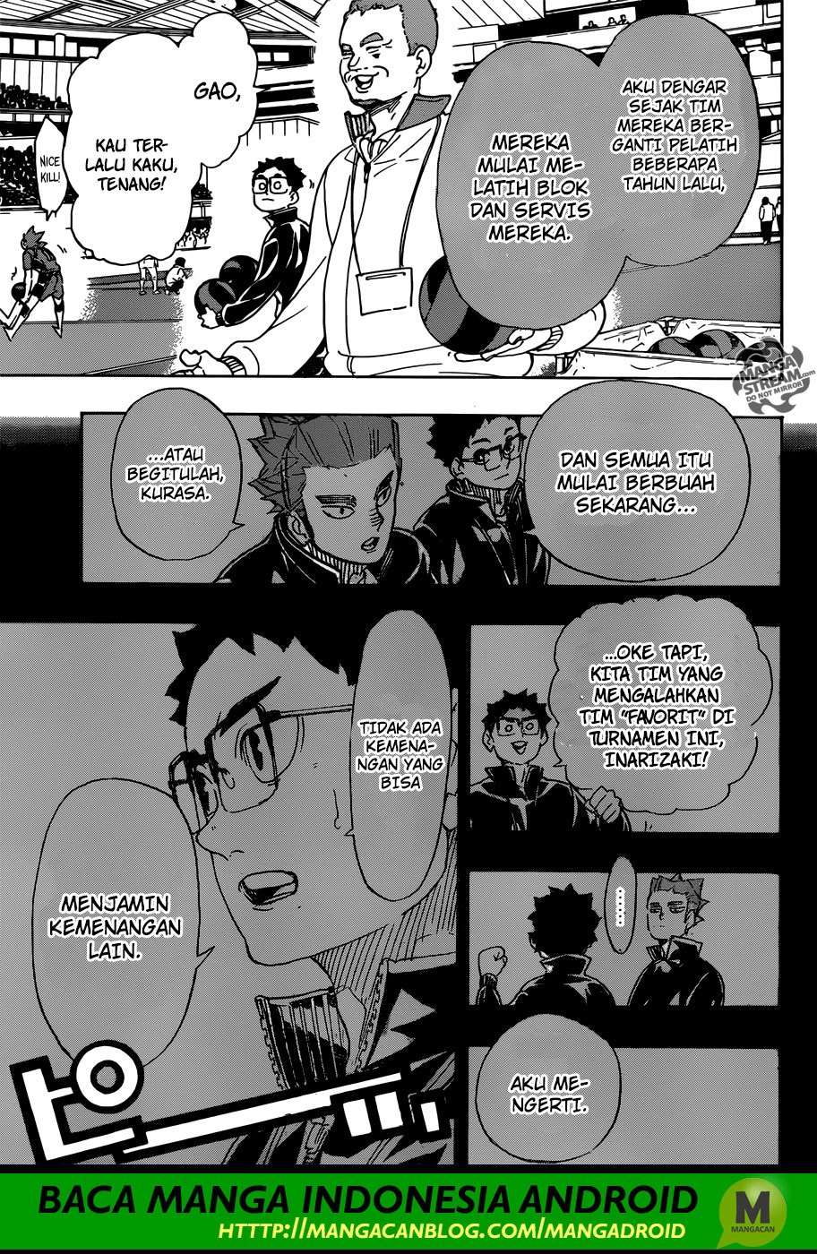 Haikyuu!! Chapter 339 - halaman 8