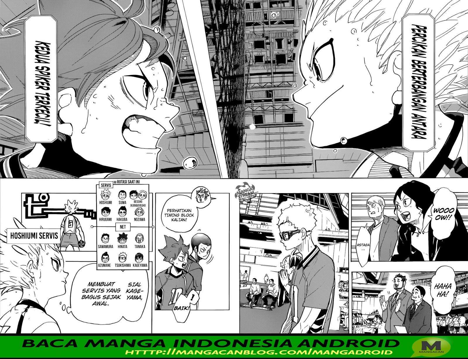 Haikyuu!! Chapter 340 - halaman 9
