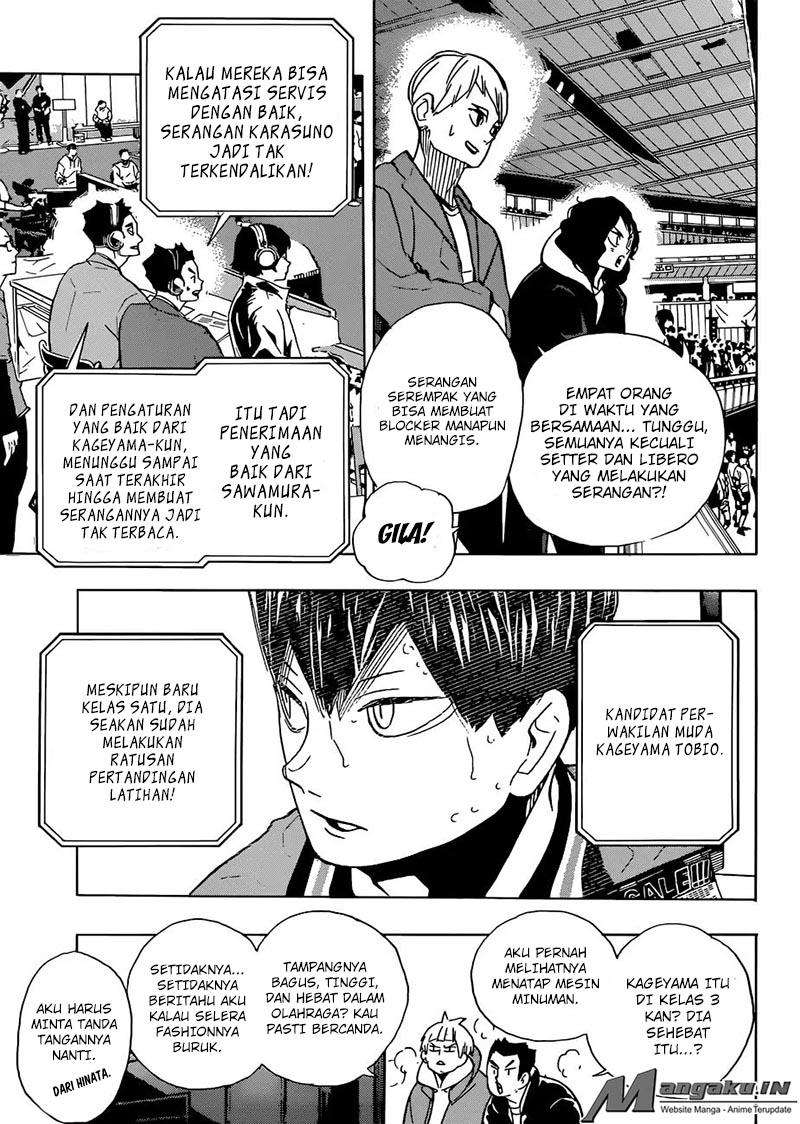 Haikyuu!! Chapter 341 - halaman 10