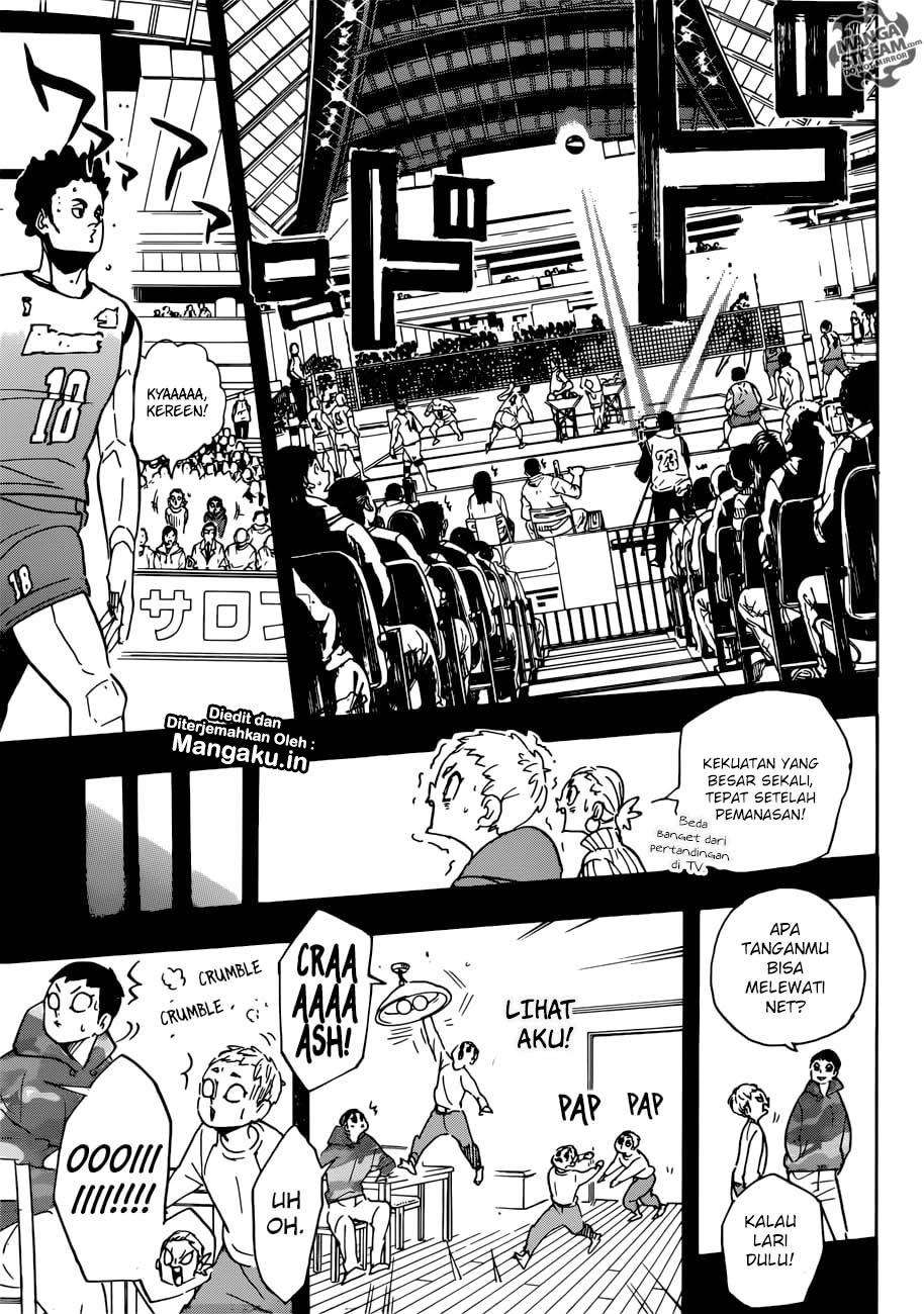 Haikyuu!! Chapter 343 - halaman 10