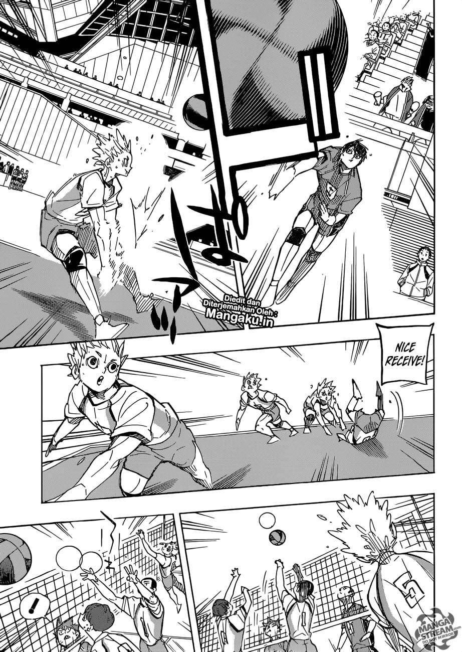 Haikyuu!! Chapter 343 - halaman 14