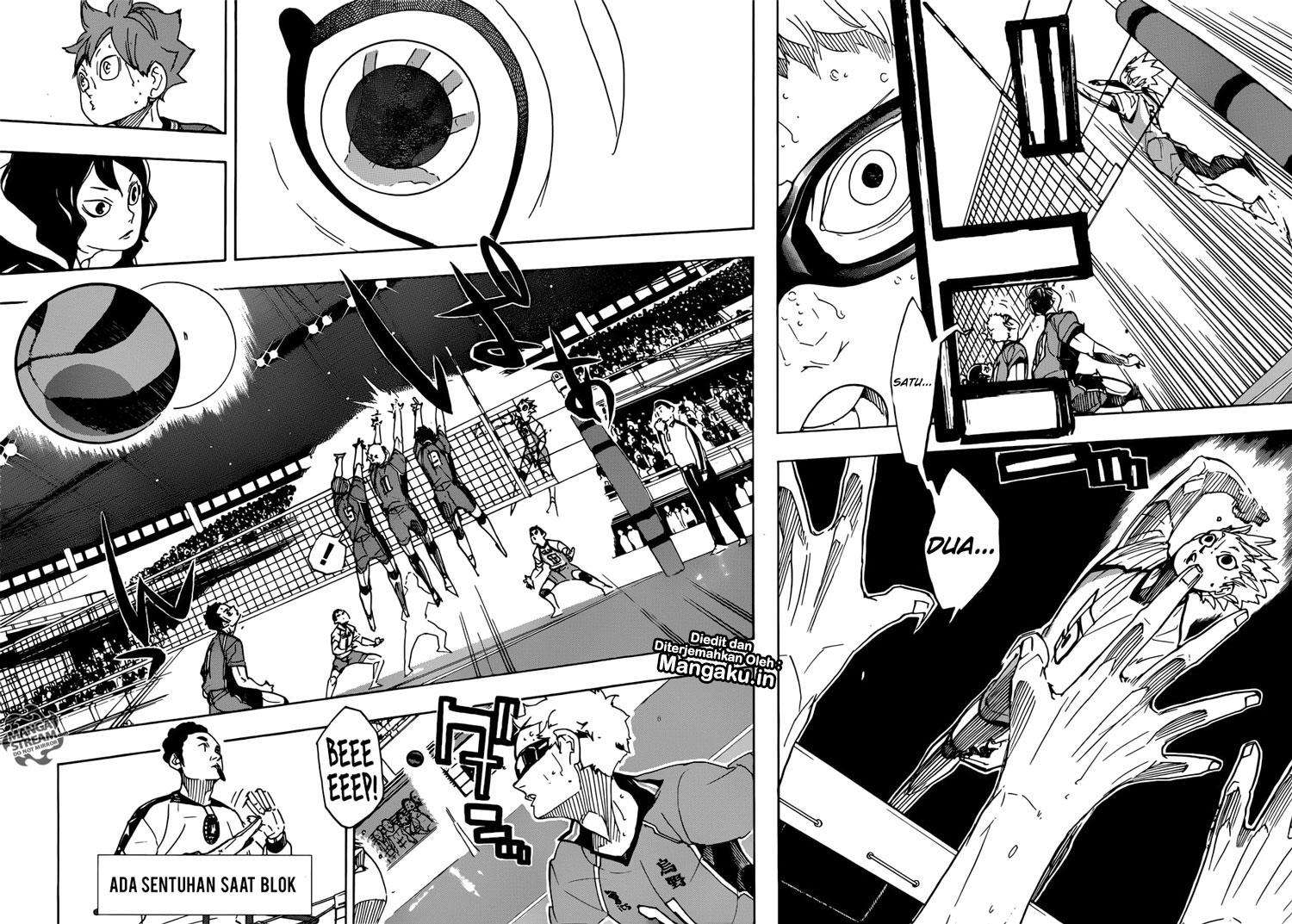 Haikyuu!! Chapter 343 - halaman 6