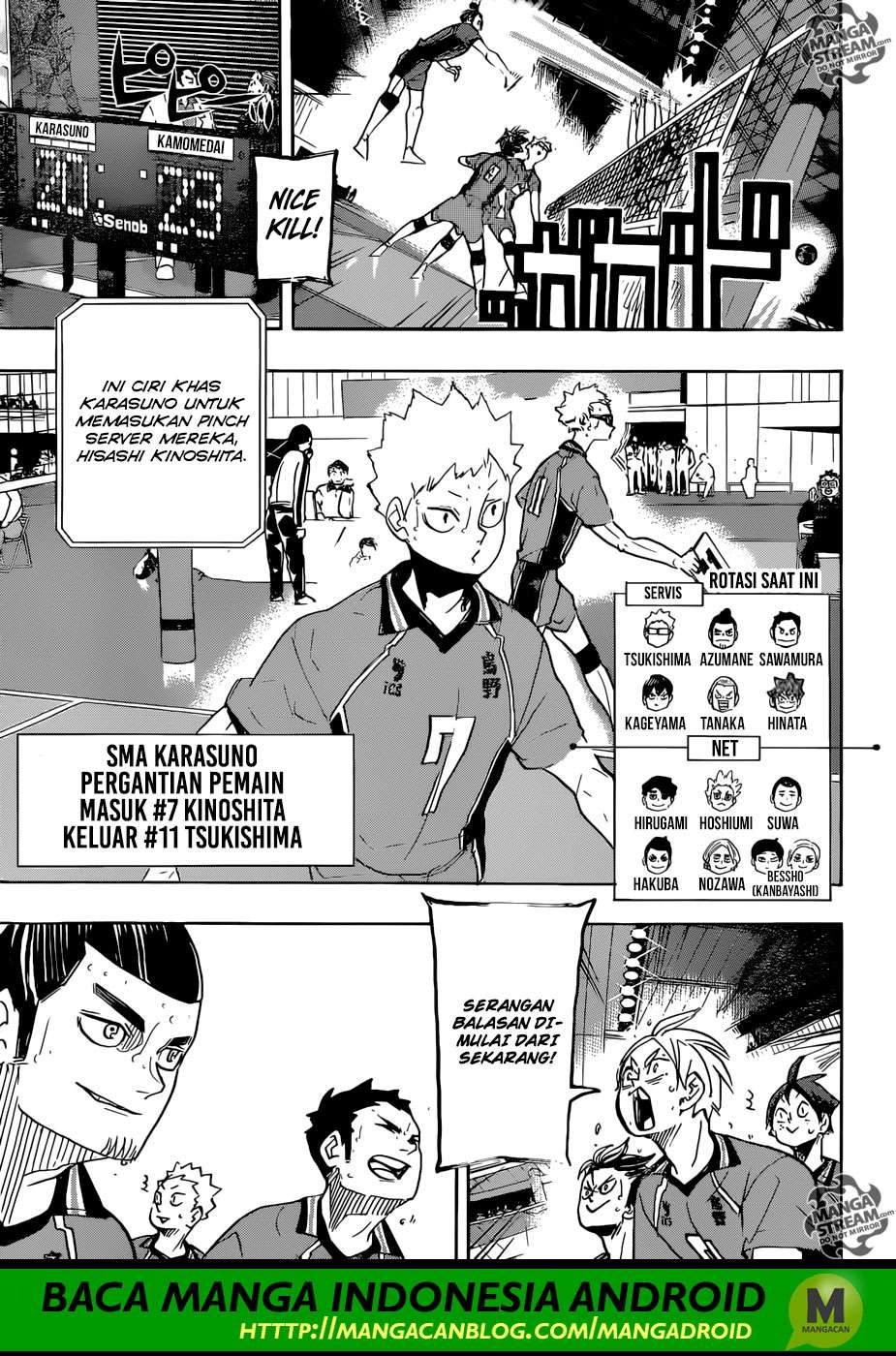 Haikyuu!! Chapter 345 - halaman 11
