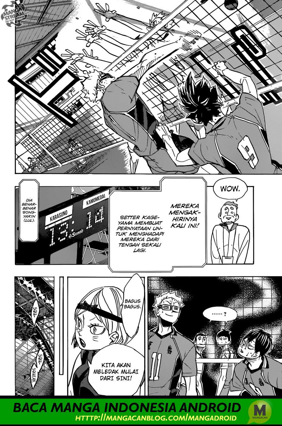 Haikyuu!! Chapter 345 - halaman 3