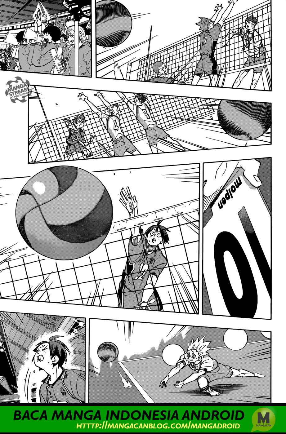 Haikyuu!! Chapter 345 - halaman 4