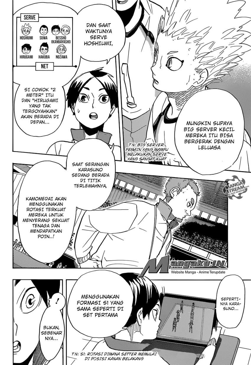 Haikyuu!! Chapter 346 - halaman 17