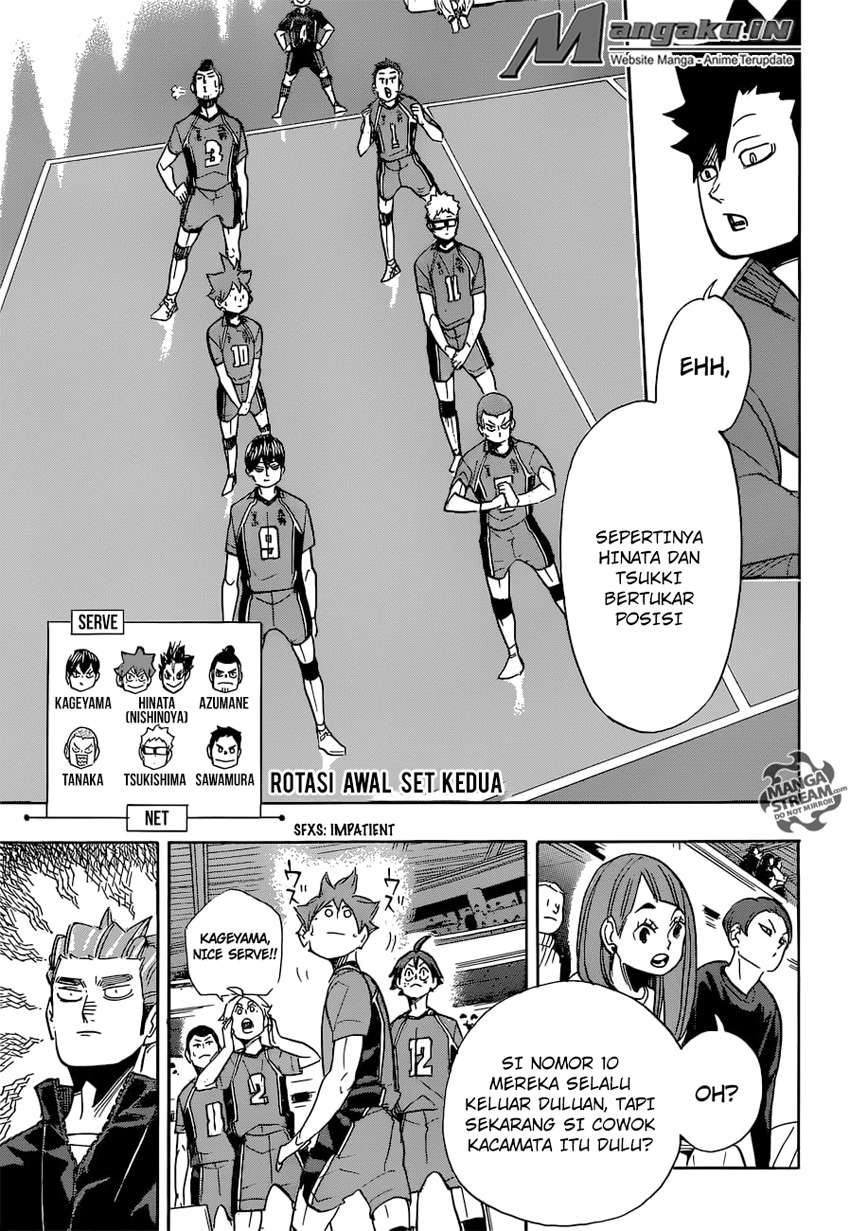 Haikyuu!! Chapter 346 - halaman 18